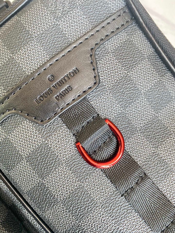 ルイヴィトンバッグ素材ディテール